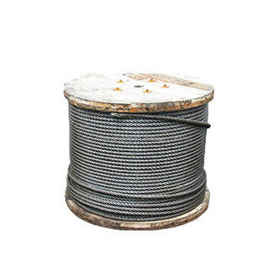 comprar Cabo de aço de 26 mm 6x37 FC 6x37 IWRC Corda de aço não galvanizado Corda de aço brilhante com tecnologia avançada online manufacture