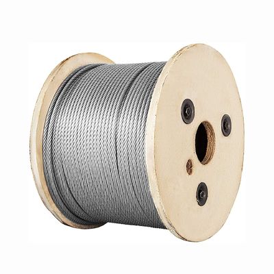 comprar 1x19 Construção AiSi padrão 316 cabo de aço inoxidável 1/8 polegada de aço cabo de arame para deck de grades online manufacture