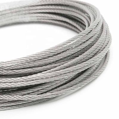 Bom preço. 6X24 7FC Fios de aço galvanizados para pesca 16mm-90mm Estrutura de diâmetro on-line