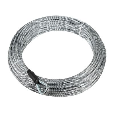 Bom preço. 700 lb Resistência à quebra Cable de aço galvanizado 5/16 polegadas com aço especial de cabeçalho frio e outro serviço de processamento on-line