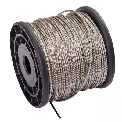 comprar 1000 metros de comprimento 8 x 19 304/316 cabo de arame de aço inoxidável cabo de arame de elevador com tolerância ± 1% online manufacture