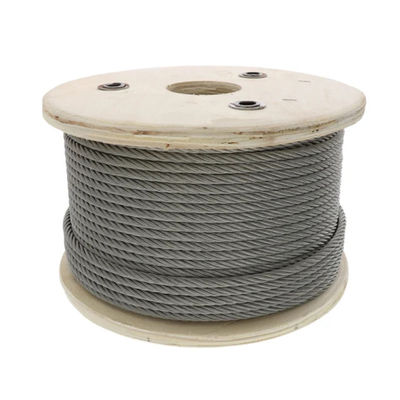 comprar Aço inoxidável de qualidade aço cartão 2Mm aço inoxidável cabo de tensão aço fio de aço galvanizado corda de aço para cerca online manufacture