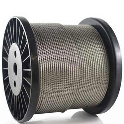 comprar 6x19 IWRC Construção de cabo de arame galvanizado cabo de aço 1/8 