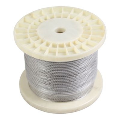 comprar 6*24 Cabos de cabos de aço 6x24 ss304 ss316 Cabos de aço inoxidável Cabos de aço inoxidável para aplicações pesadas online manufacture