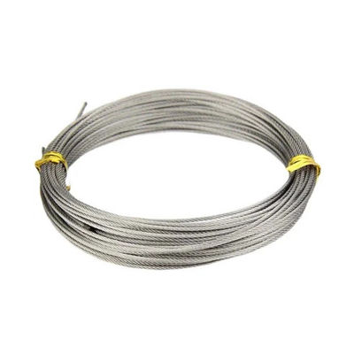 comprar Não ligado 6X19s FC 6X19s Iwrc Tolerância de corda de arame de aço inoxidável ± 1% Não ligado ou não ligado para moagem de carvão online manufacture
