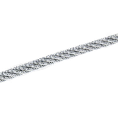 Bom preço. OEM AISI 304 aço inoxidável 3/64 7x7 cabo de aeronave galvanizado 500 pés bobina para aplicações de trabalho pesado on-line