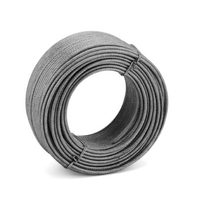 Bom preço. Resistente à corrosão 7X19 Galvanizado Cabos de Avião de Elevação de Aço Cabos de Arame de Aço AISI 304 de aço inoxidável on-line