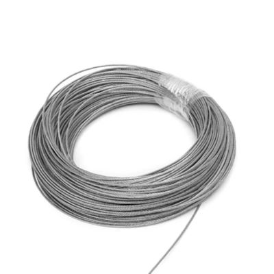 Bom preço. 200ft comprimento DIN3058 DIN3059 6X19s 6X19W 12mm 16mm 21mm 23mm preto brilhante galvanizado galvanizado fio de aço on-line