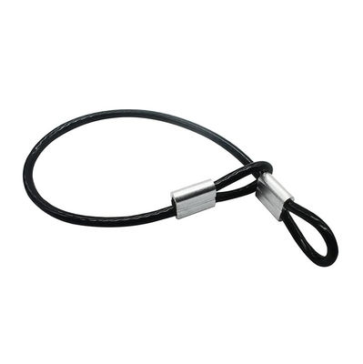comprar Cabos de segurança para portas externas 4 mm revestidos de vinil de aço inoxidável online manufacture