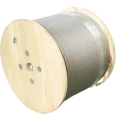 Bom preço. Acero carbono 6x24 7FC Fios de aço galvanizados JIS 3525 Classe A Aproximadamente.15 on-line