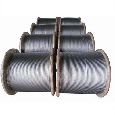 Bom preço. Cabos de aço inoxidável de 12 mm, fios pendurados, fios de aço, cordas não ligadas SS304 3 mm 7X7 com outros serviços de processamento on-line