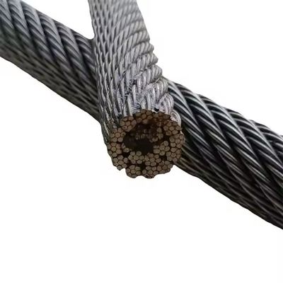 Cabos de arame galvanizado 19X7 não rotativos para guindastes de elevação de portos Outros serviços de processamento oferecidos