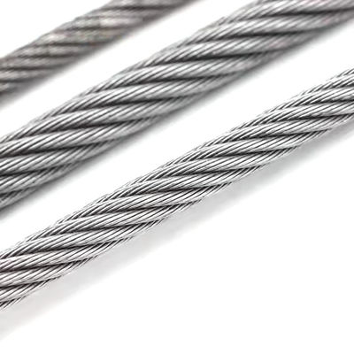 Bom preço. Cranes de corda de arame não ligado para elevadores de elevação portuária 6x25fi 6mm-50mm Construção de aço carbono on-line