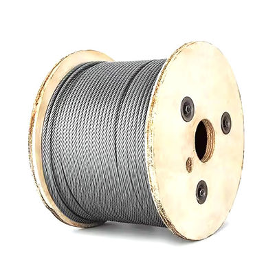 Bom preço. Cabo de arame galvanizado de aço carbono padrão GB para guindastes Port Lifting e elevadores Alta resistência à tração on-line
