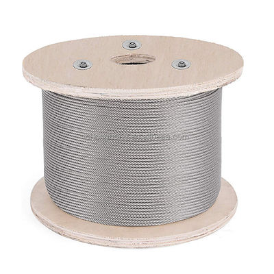 T316 Filamentos de cabos de aço Cordeiras de terraço Sistema de barrancos com 1/8