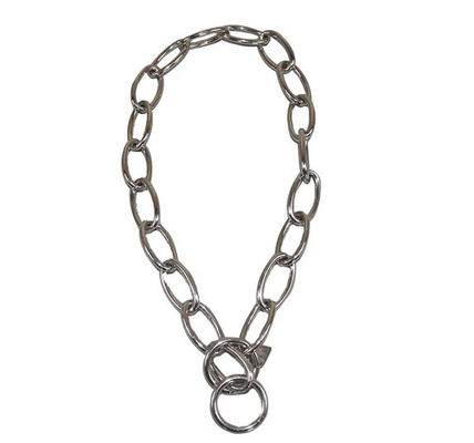 comprar Gráfico de 304 aço inoxidável Cão de estimação treinamento P cadeia colarinho colarinho de cão online manufacture