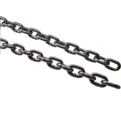 Corrente de elevação com acabamento eletrogalvanizado, rolo transportador, âncora, aço inoxidável G80 G100
