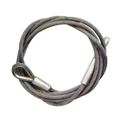 Bom preço. 6X36WS-IWRC Core GSWR Galvanized Steel Wire Rope Lifting Sling with Thimble on Both Ends on-line