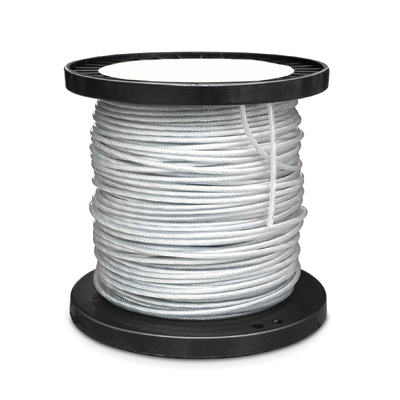 Bom preço. Linha de trituração de núcleo de metal de trabalho pesado Núcleo de aço e recobrimento de nylon de cordas Trimmer Spools para trituradores de ervas daninhas Peças de cortadores de relva on-line