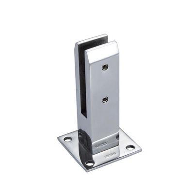 Bom preço. Balustrade de espigão de vidro temperado industrial com grampos de vedação de piscina de aço inoxidável on-line