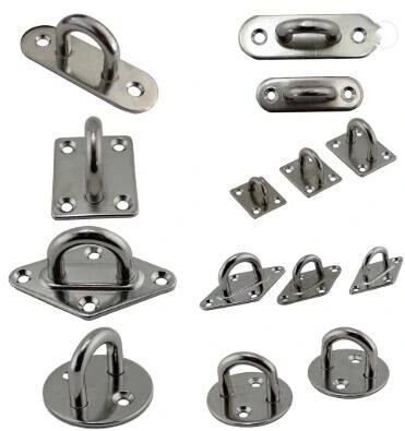 Bom preço. Placa de olho de anel de barco de aço inoxidável galvanizado para acessórios de equipamento marítimo on-line