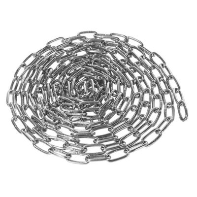 Bom preço. Cadeia de ligação de aço inoxidável resistente a produtos químicos com acabamento polido e estrutura soldada Norma DIN766 on-line