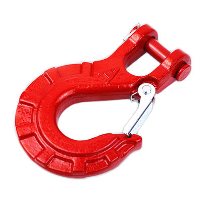 Bom preço. G80 Forjado Super liga de aço gancho de reboque Clevis Sling Chackle com fecho fundido on-line
