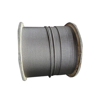Bom preço. 8.6mm Galvanizado fio de aço corda para tolerância de berço ± 1% mergulhado a quente e galvanizado on-line