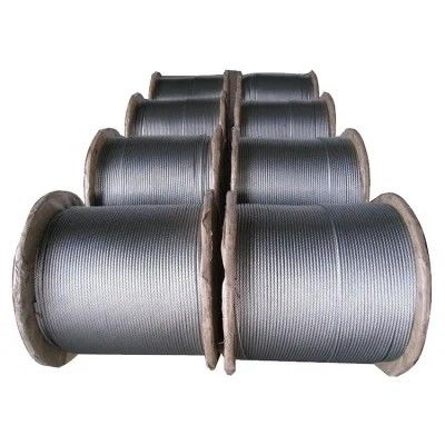 Bom preço. 15x7 Elevador de guindaste Derricking anti-torção cabo de aço galvanizado fio de corda de aço grau on-line