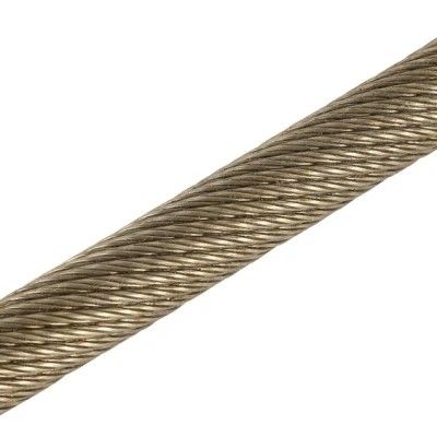 Bom preço. Tolerância ± 1% de fio galvanizado de aço para equipamento de elevadores em portos on-line