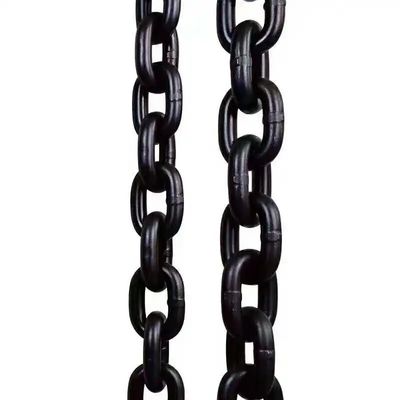 Bom preço. 8 mm Diâmetro 48kN Carga de ensaio Liga de aço Soldado Cadeia de mineração DIN22252 Alemanha padrão on-line