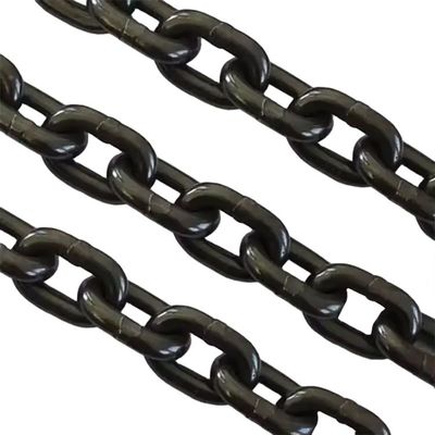 Bom preço. Cadeia de ligação Blacken G80 com partes de gancho de elevação de agarre Sling Cadeia de ligação 20Mn2 on-line