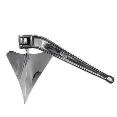 Bom preço. Anca de barco de estilo arado de prata para hardware marítimo 316 Material de aço inoxidável on-line