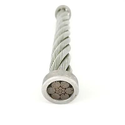 Bom preço. 1x7 7x7 1x19 6x19 FC/IWS Fios de aço inoxidável para elevação e teleférico Durável on-line