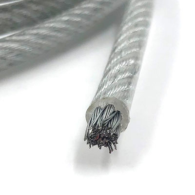 Bom preço. 7x7 PVC revestido galvanizado fio de aço para linha de vestuário especial de aço de cabeçalho frio on-line