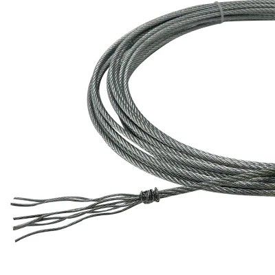 Bom preço. Fios galvanizados de aço inoxidável 7*7 7*19 1,2 mm-16 mm para aplicações industriais on-line