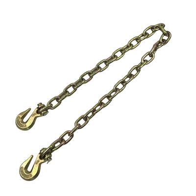 Bom preço. Galvanizado G70 ligador de aço Link Chain Forjado Clevis Grab Hooks 20Mn2 Metal Link Chain on-line