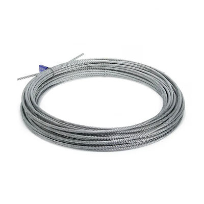 Bom preço. AiSi padrão 6x7 FC galvanizado fio de aço corda forte e resistente para qualquer aplicação on-line