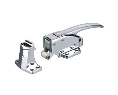Bom preço. Porta do congelador, fechadura com dobradiças, fechaduras e acabamento revestido de zinco on-line