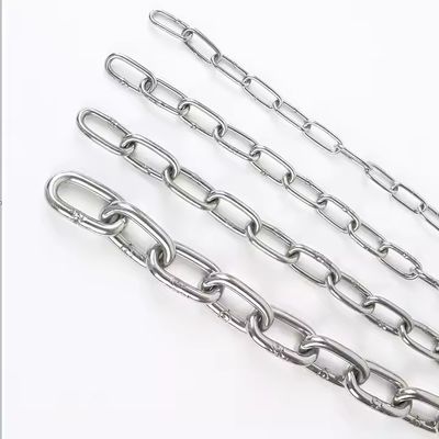 Bom preço. Linha de ligação de aço de acabamento simples SS304 Din763 Linha de ligação de aço inoxidável 2t limite de carga de trabalho on-line