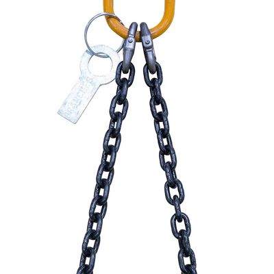 Bom preço. Capacidade de carga de 40 toneladas 20Mn2 Chain Lifting Chain Sling com Master Link 12M Long Double Leg on-line