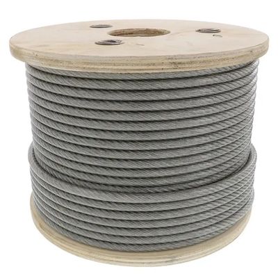 Bom preço. Cabos para aeronaves galvanizados de dobra 1x7 1x19 7x7 7x19 Fios de aço para guindastes de elevação on-line