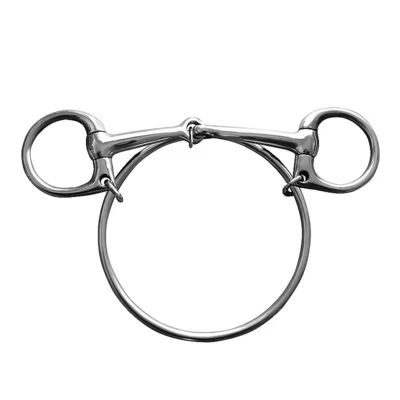 Bom preço. Bits de boca de cavalo para equipamento equestre e jogo de corrida de cavalo em aço inoxidável on-line
