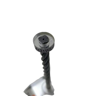 Bom preço. ± 1% Tolerância Corda de arame de aço galvanizado de alta resistência para aplicações de trabalho pesado on-line