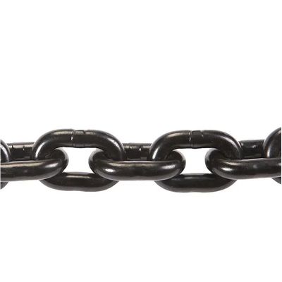 Bom preço. 48kN Carga de ensaio G80 8mm Blacken Finished Chain de elevação Chain de ferro para elevação on-line