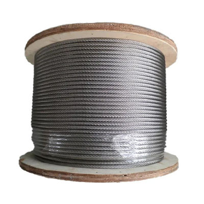 Bom preço. Corda de arame de aço galvanizado IWRC FC 8mm10mm12mm16mm18mm22mm26mm para reboque e amarre on-line