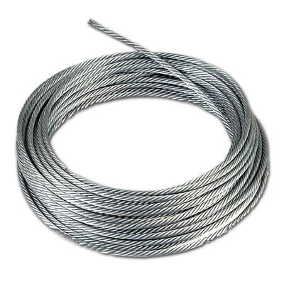 Bom preço. 6x26 iwrc/6*26 Fios de aço galvanizados compactados e galvanizados 1' 7/8' para a classe de aço on-line