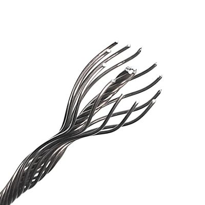 Bom preço. 6X15 7FC Corda de arame galvanizado de fibra de núcleo de alta tração para agrupamento de aço de encaixe frio on-line