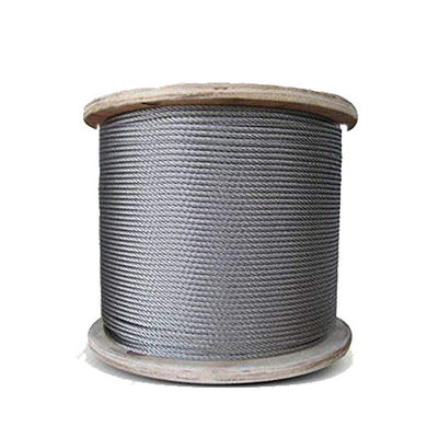 Bom preço. Cadeia de aço AISI 316 304 7x7 7x19 de aço inoxidável para instalação de balaustradas on-line
