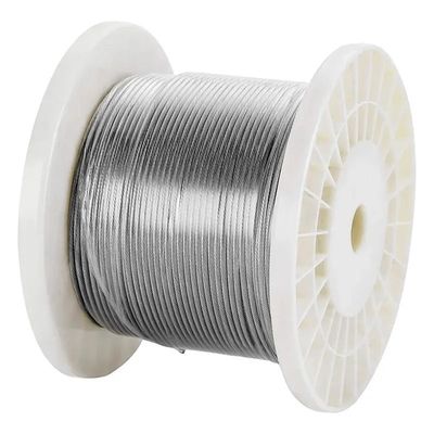 Bom preço. Cordas de arame 6x19 FC para pesca/elevação/agricultura, fabricadas em aço inoxidável tipo 316 on-line
